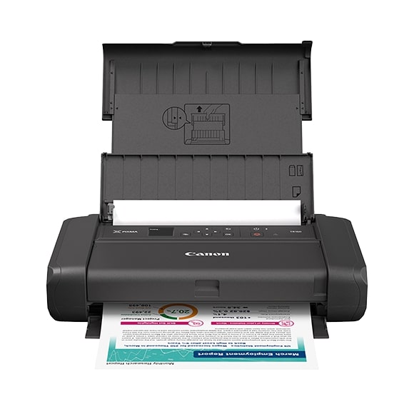 Canon PIXMA TR160 Portable Wired/Wireless Inkjet Printer with battery
