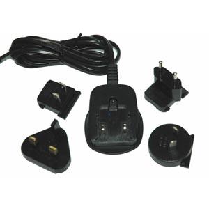 MINWA Travel kit - AC Plug Set with 4 Changeable Input Plugs