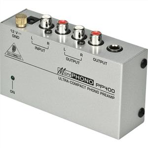 BEHRINGER PP400 - Ultra-Compact Phono Preamplifier