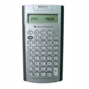 Texas Instruments BAIIPlus Professional Financial Calculator
