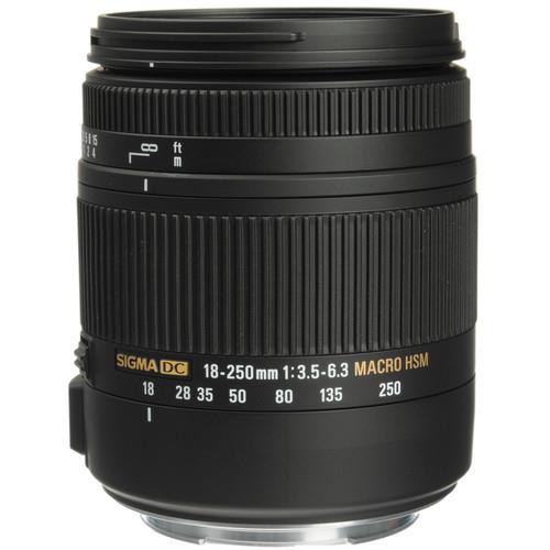 SIGMA 18-250mm F3.5-6.3 DC MACRO OS HSM-