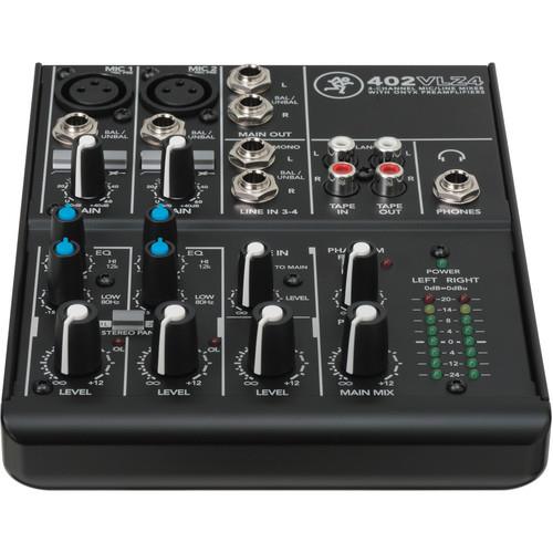 MACKIE 402VLZ4 4-Channel Ultra-Compact Mixer