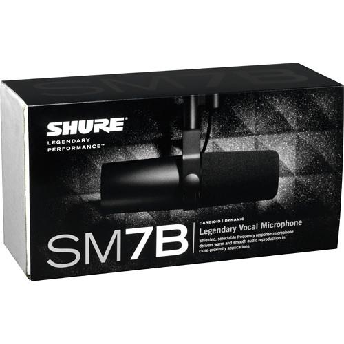 SHURE SM7B - Cardioid Dynamic Voice Over Microphone | Canada