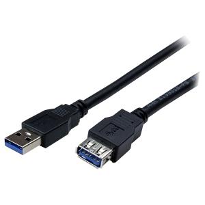 STARTECH 1m Black USB 3.0 Extension Cable A to A - M/F, 3.3ft, 1 Pack