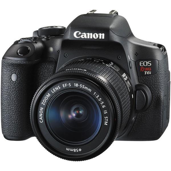 CANON EOS Rebel T6i - DSLR Camera Kit with EF-S 18-55mm f/3.5-5.6 IS STM lens