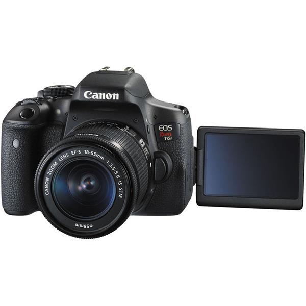 CANON EOS Rebel T6i - DSLR Camera Kit with EF-S 18-55mm f/3.5-5.6 IS STM lens