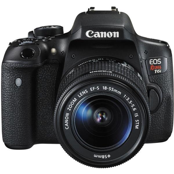 CANON EOS Rebel T6i - DSLR Camera Kit with EF-S 18-55mm f/3.5-5.6 IS STM lens