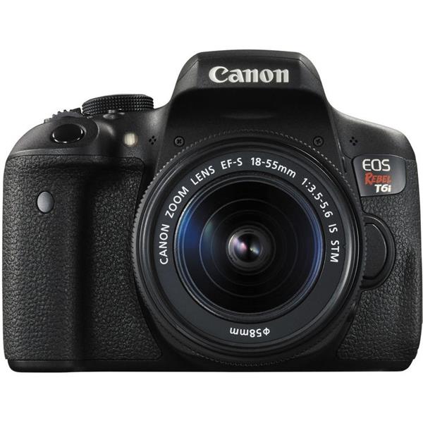 CANON EOS Rebel T6i - DSLR Camera Kit with EF-S 18-55mm f/3.5-5.6 IS STM lens