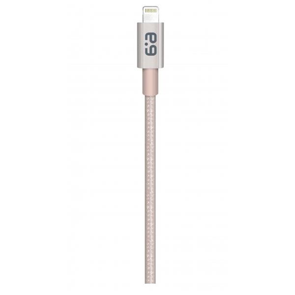 PUREGEAR 61065PG Metallic Charge/Sync Cable Lightning – 9-in Gold