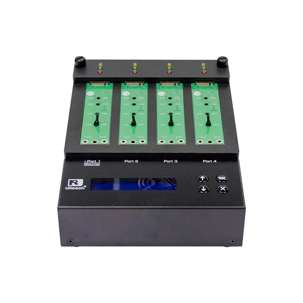 U-Reach Slim Version M.2 NVMe Duplicator and Sanitizer 1-3 - NV-BMS4