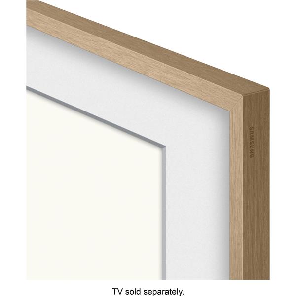 SAMSUNG 65" "The Frame" Customizable Basic Bezel - Teak