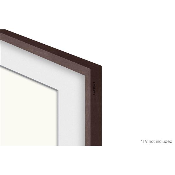 SAMSUNG 75" "The Frame" Customizable Basic Bezel - Brown