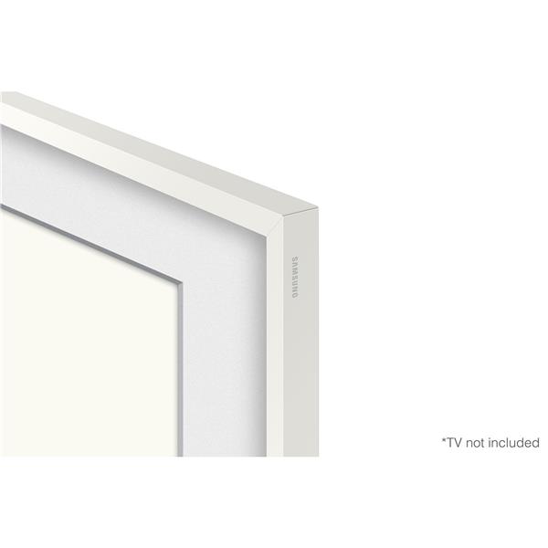 SAMSUNG 75" "The Frame" Customizable Basic Bezel - White