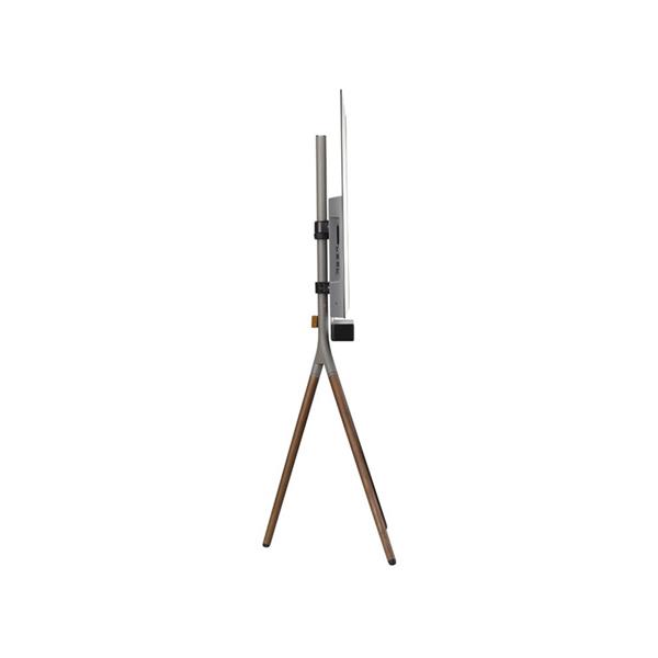 ONE FOR ALL WM7471 Universal TV Stand & Soundbar Tripod - Walnut