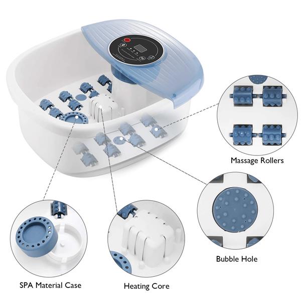 Maxkare Foot Spa Bath Massager with Heat