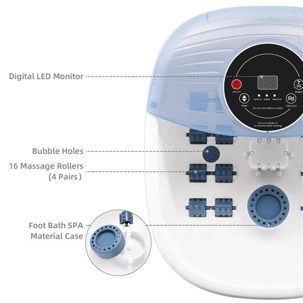 Maxkare Foot Spa Bath Massager with Heat