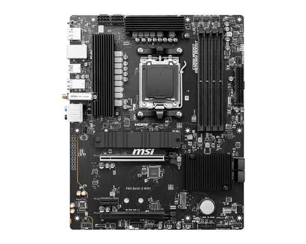 MSI PRO B650-S WiFi ProSeries Motherboard Supports AMD Ryzen 7000