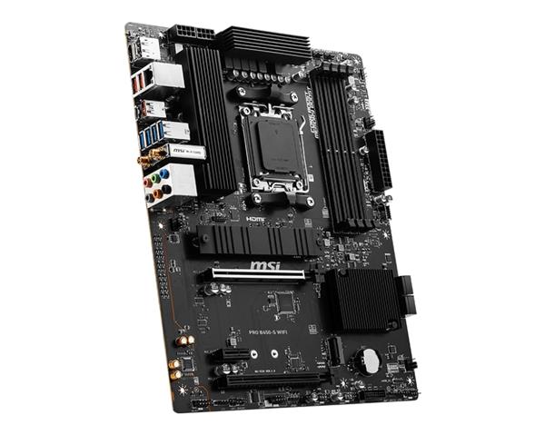 MSI PRO B650-S WiFi ProSeries Motherboard Supports AMD Ryzen 7000