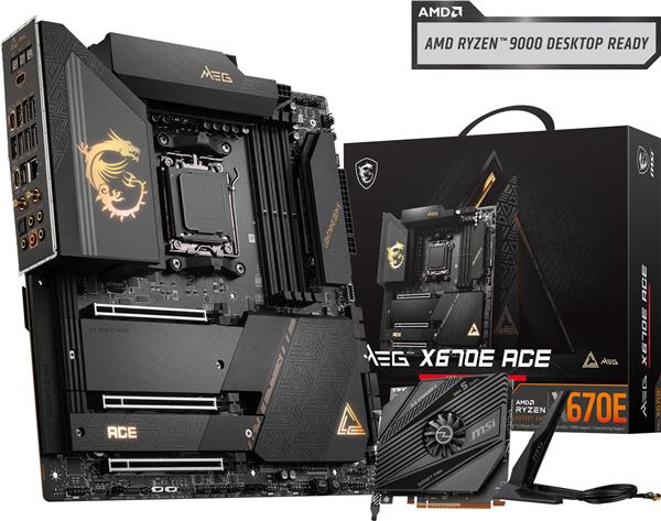 MSI MEG X670E ACE, AMD X670 EATX AM5 Motherboard