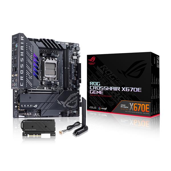 ASUS ROG CROSSHAIR X670E GENE WIFI 6E Socket AM5 (LGA 1718) Ryzen 7000