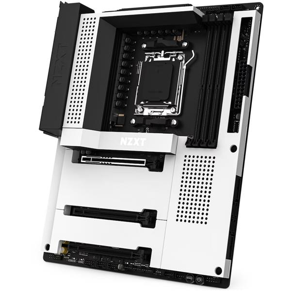 NZXT N7 B650E ATX AM5 Motherboard (WHITE)