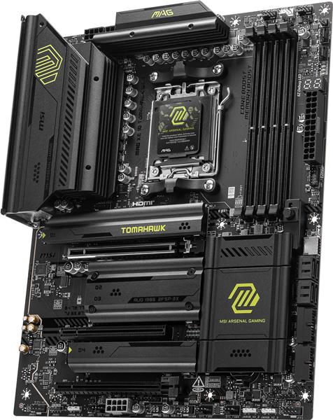 MSI MAG X870 TOMAHAWK WIFI, AMD B870 ATX AM5 Motherboard