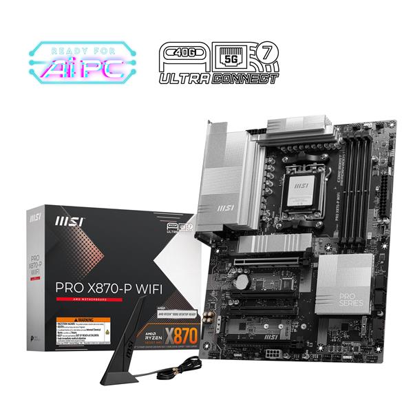 MSI PRO X870-P WIFI, AMD B870 ATX AM5 Motherboard