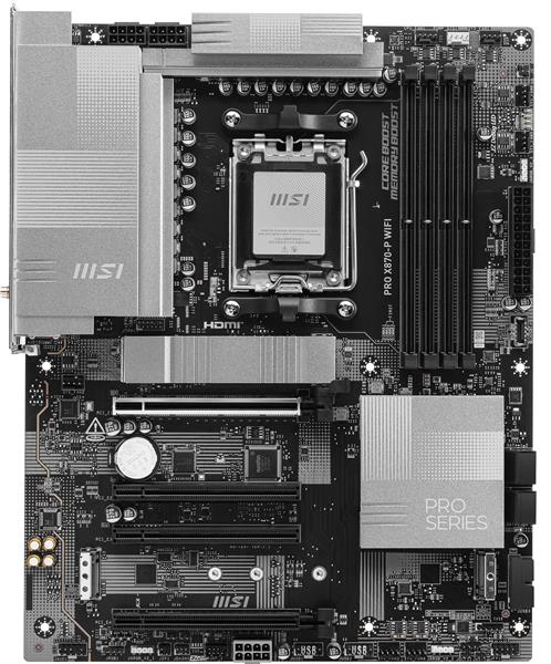 MSI PRO X870-P WIFI, AMD B870 ATX AM5 Motherboard