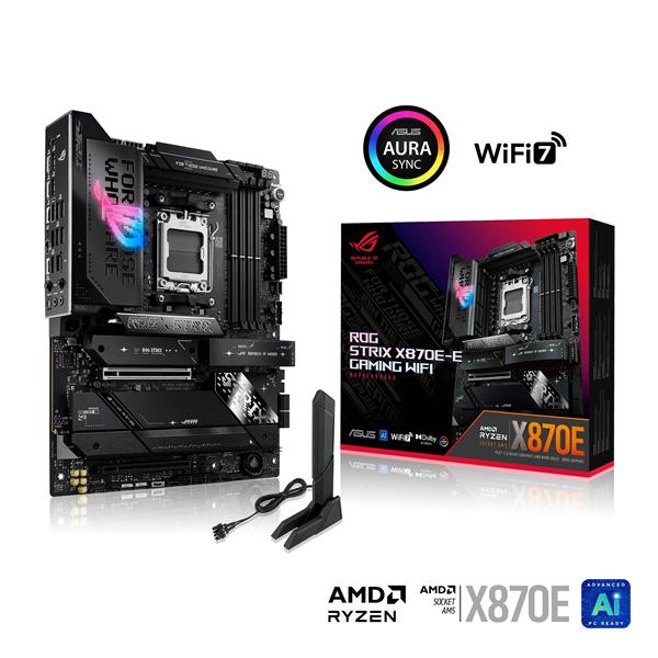 ASUS ROG STRIX X870E-E GAMING WIFI AMD AM5 X870 ATX motherboard