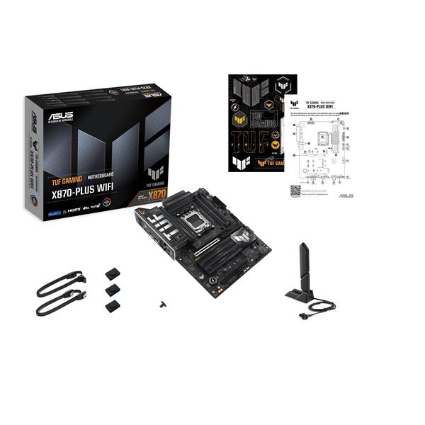 ASUS TUF GAMING X870-PLUS WIFI AMD AM5 X870 ATX motherboard(Open Box)