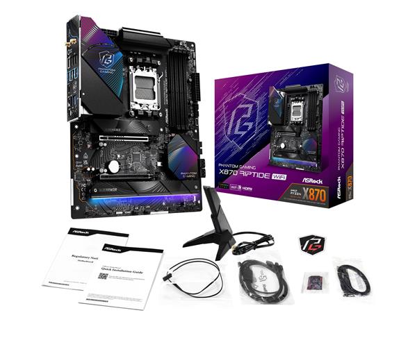 ASROCK X870 Riptide WiFi AMD Ryzen Socket AM5 DDR5 ATX Motherboard