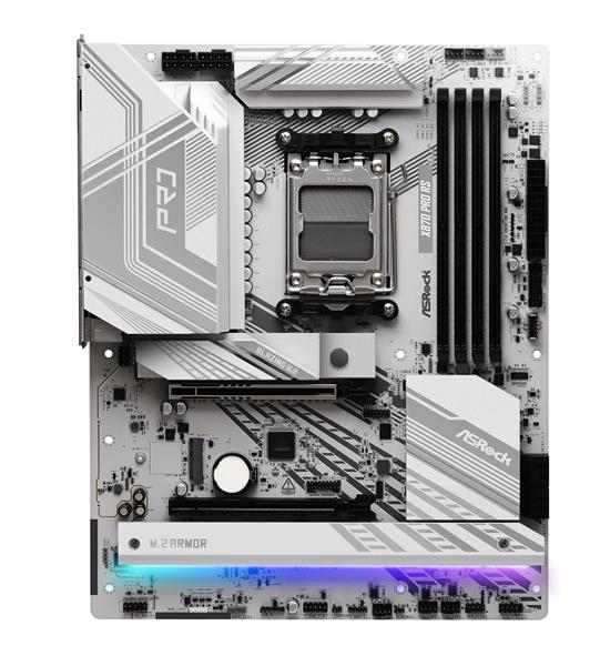 ASRock X870 Pro RS AMD Ryzen Socket AM5 ATX Motherboard DDR5