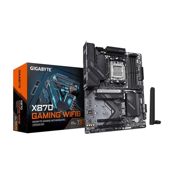 GIGABYTE X870 GAMING WIFI6 AMD AM5 LGA 1718 Motherboard, ATX, DDR5