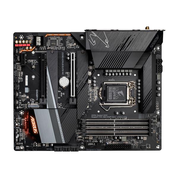 GIGABYTE Z590 AORUS ELITE AX LGA 1200 10th/11th Gen DDR4 Dual channel ATX Motherboard Direct 12+1 Phases Power, 3x M.2, Wi-Fi 6 AX201, USB Type-C(Open Box)