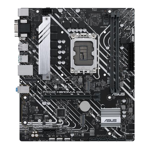 Powered by 12th Generation Intel Core processors, ASUS PRIME H610M-A D4-CSM commercial motherboard provides enhanced enterprise level features, including comprehensive system protection, 24/7 stability & reliability and an improved management suite ASUS C