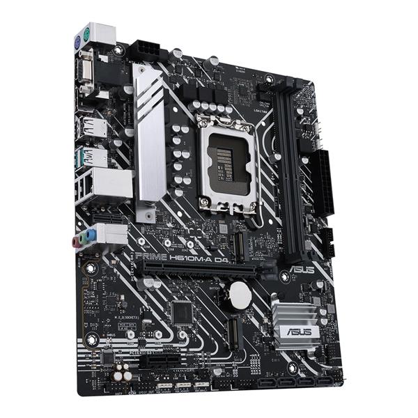 Powered by 12th Generation Intel Core processors, ASUS PRIME H610M-A D4-CSM commercial motherboard provides enhanced enterprise level features, including comprehensive system protection, 24/7 stability & reliability and an improved management suite ASUS C