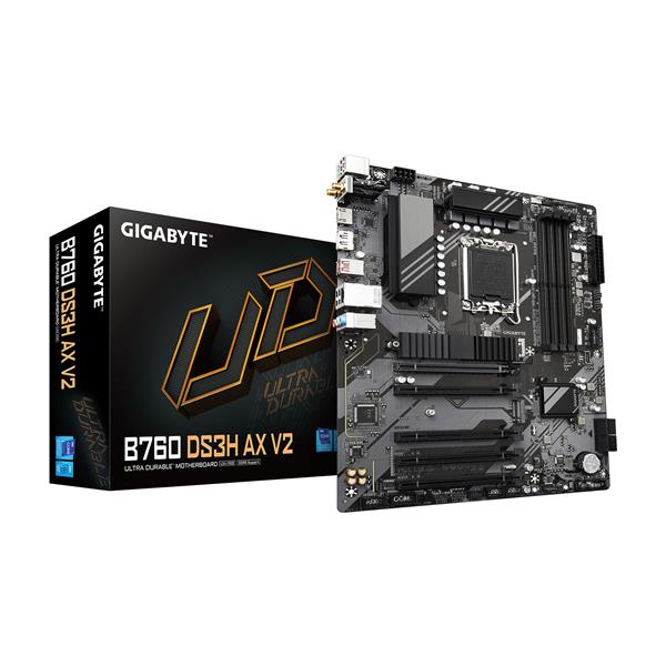 GIGABYTE B760 DS3H AX V2 LGA 1700 Intel B760 ATX Motherboard with DDR5