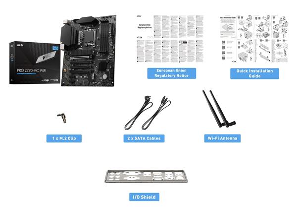 MSI PRO Z790-VC WIFI, Intel Z790 ATX LGA 1700