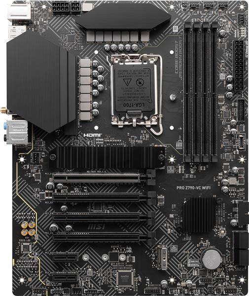 MSI PRO Z790-VC WIFI, Intel Z790 ATX LGA 1700