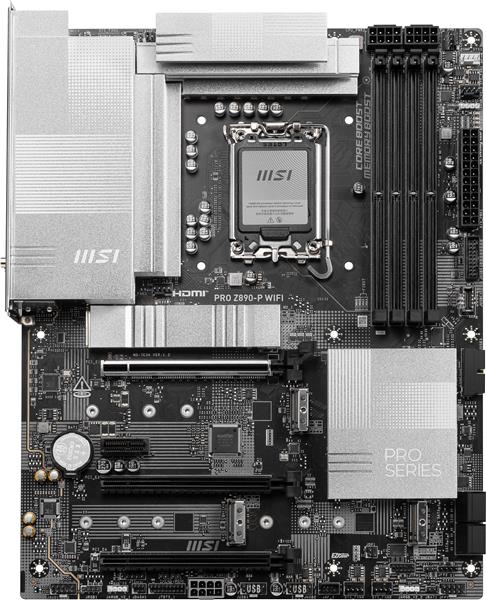 MSI PRO Z890-P WIFI , Intel Z890 ATX LGA 1851 Motherboard