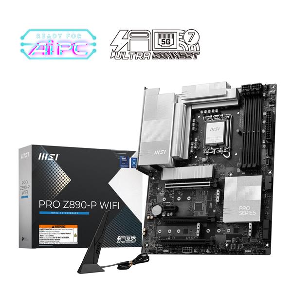 MSI PRO Z890-P WIFI , Intel Z890 ATX LGA 1851 Motherboard