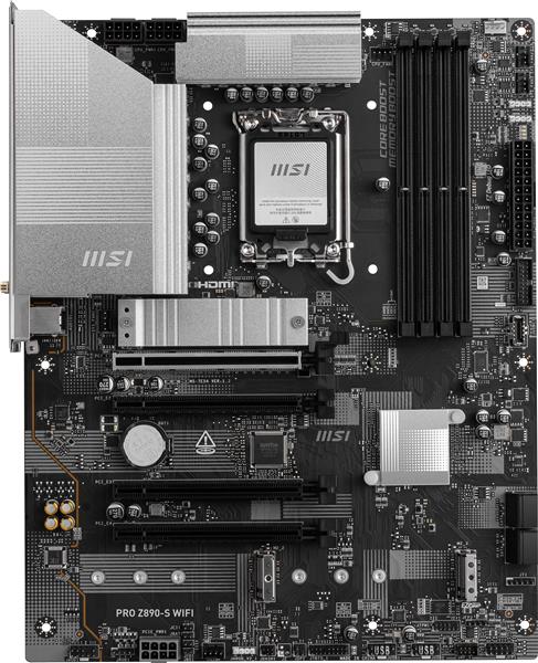 MSI PRO Z890-S WIFI , Intel Z890 ATX LGA 1851 Motherboard