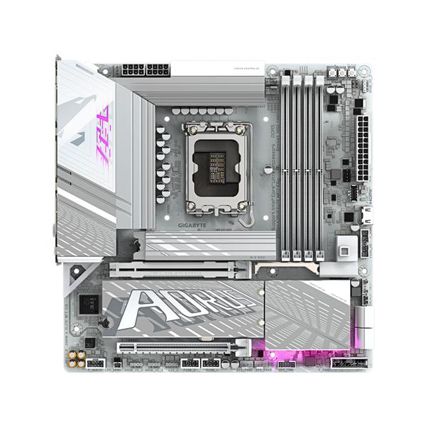 GIGABYTE Z890M AORUS ELITE WIFI7 ICE Ultra Core (Series 2) LGA 1851