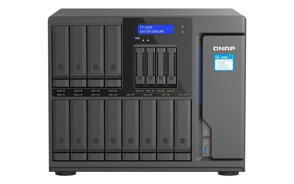 QNAP TS-1655-8G-US 16 Bay high Performance Hybrid NAS