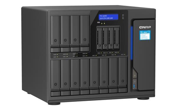 QNAP TS-1655-8G-US 16 Bay high Performance Hybrid NAS