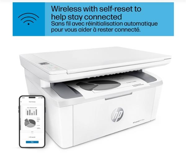 HP LaserJet MFP M139we Wireless All-in-One Monochrome Laser Printer