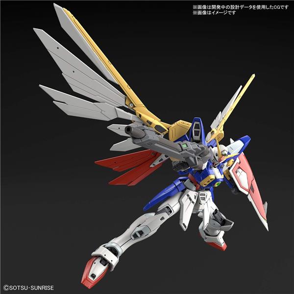 BANDAI Spirits Hobby RG 1/144 #35 Wing Gundam Model Kit