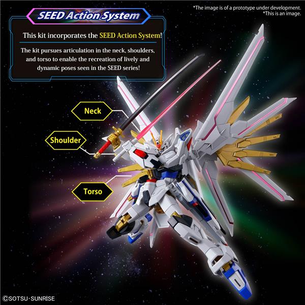 BANDAI HGCE #250 1/144 Mighty Strike Freedom Gundam
