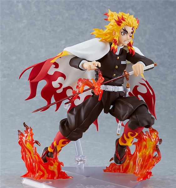 Good Smile Company Figma Kyojuro Rengoku "Demon Slayer: Kimetsu no Yaiba" Action Figure