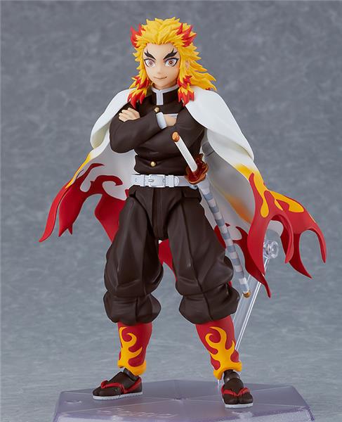 Good Smile Company Figma Kyojuro Rengoku "Demon Slayer: Kimetsu no Yaiba" Action Figure